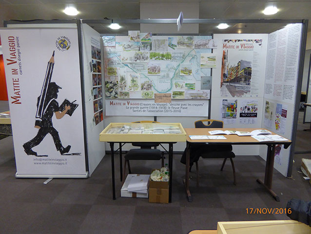 RENDEZ-VOUS DU CARNET DE VOYAGE 2016 - stand miv 001